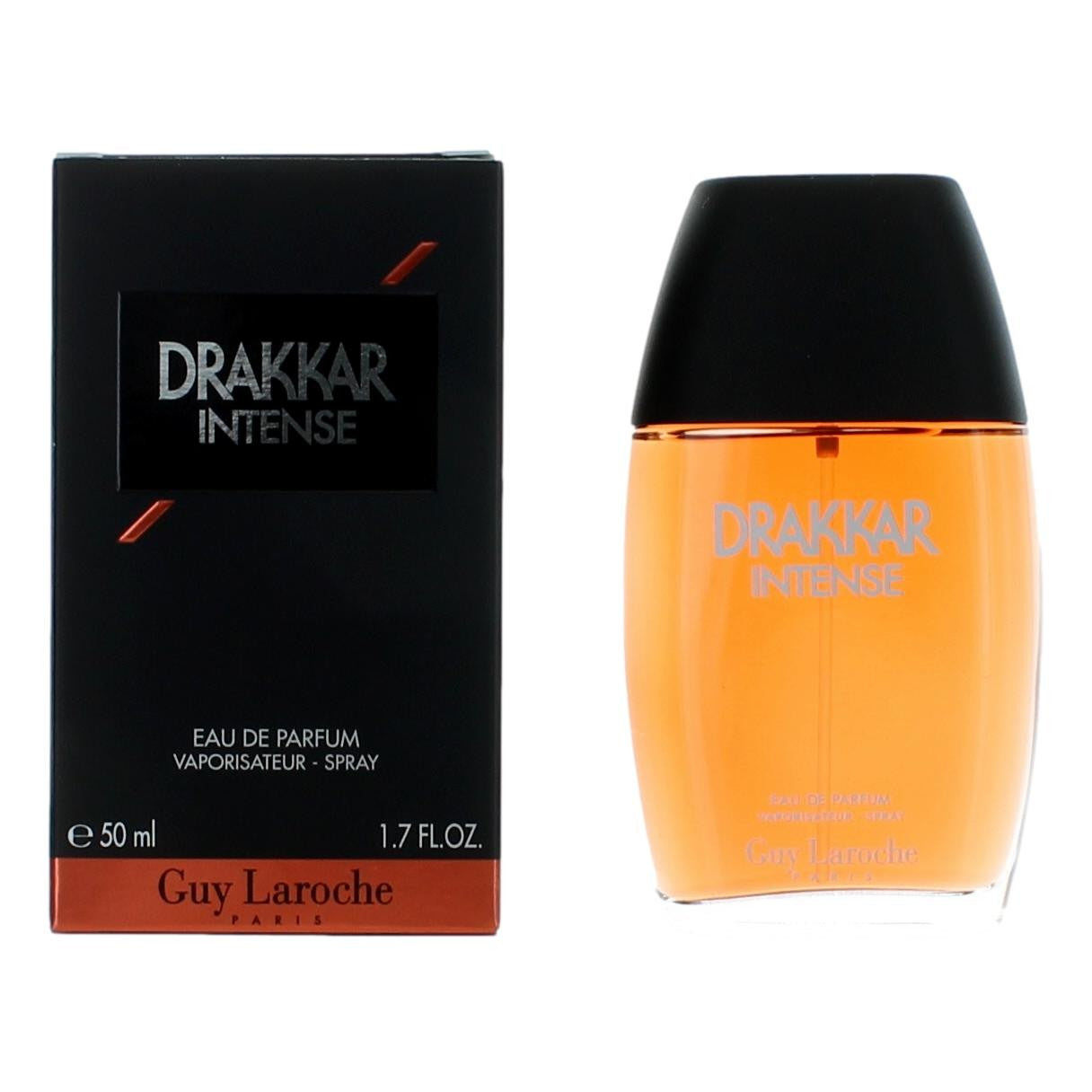 Bottle of Drakkar Intesne by Guy Laroche, 1.7 oz Eau De Parfum Spray for Men